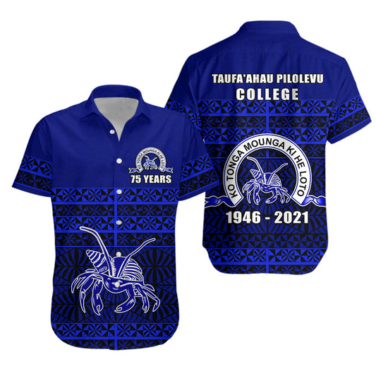 Taufa'ahau Pilolevu Hawaiian Shirt 75 Years - Diamond Jubilee