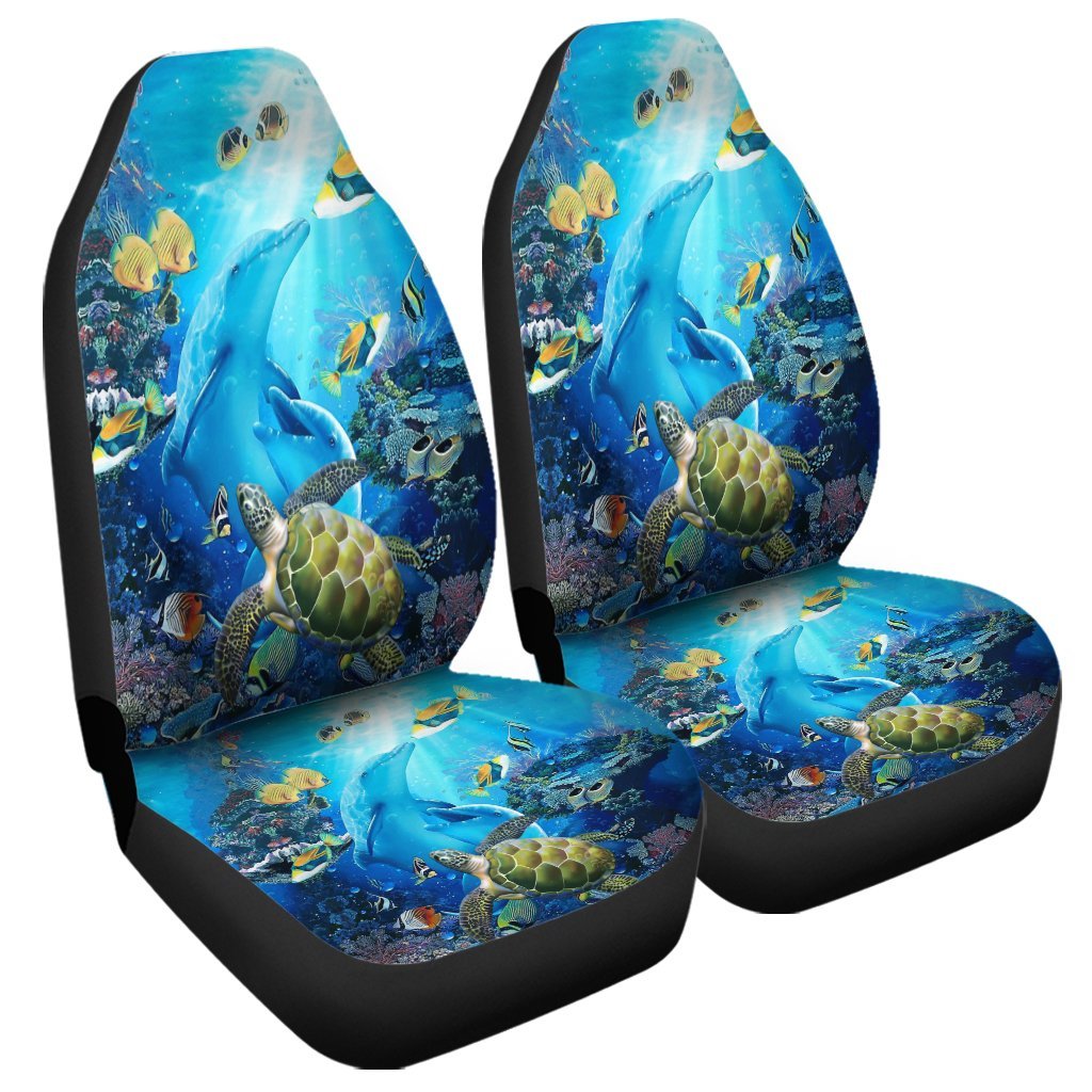 Hawaiian Animal Ocean Car Seat Covers AH