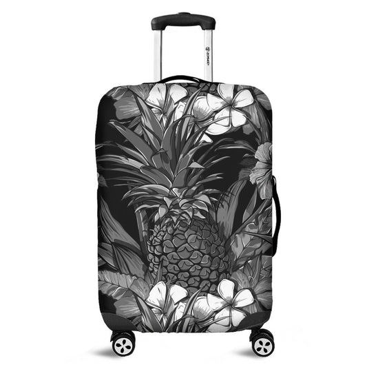 Hawaiian Hibiscus Plumeria And Pineapple Polynesian Luggage Covers AH