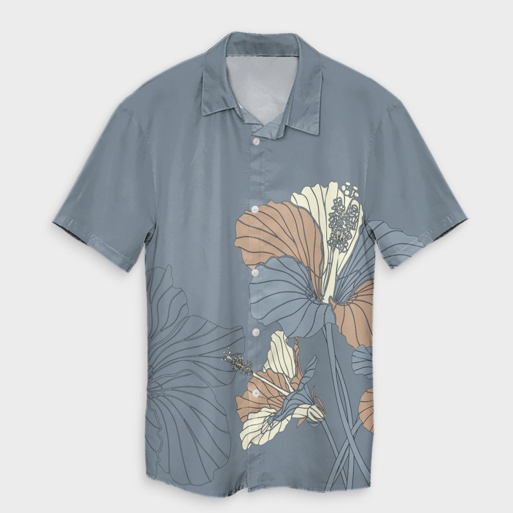 Hawaiian Hibiscus Polynesian Hawaiian Shirt - AH