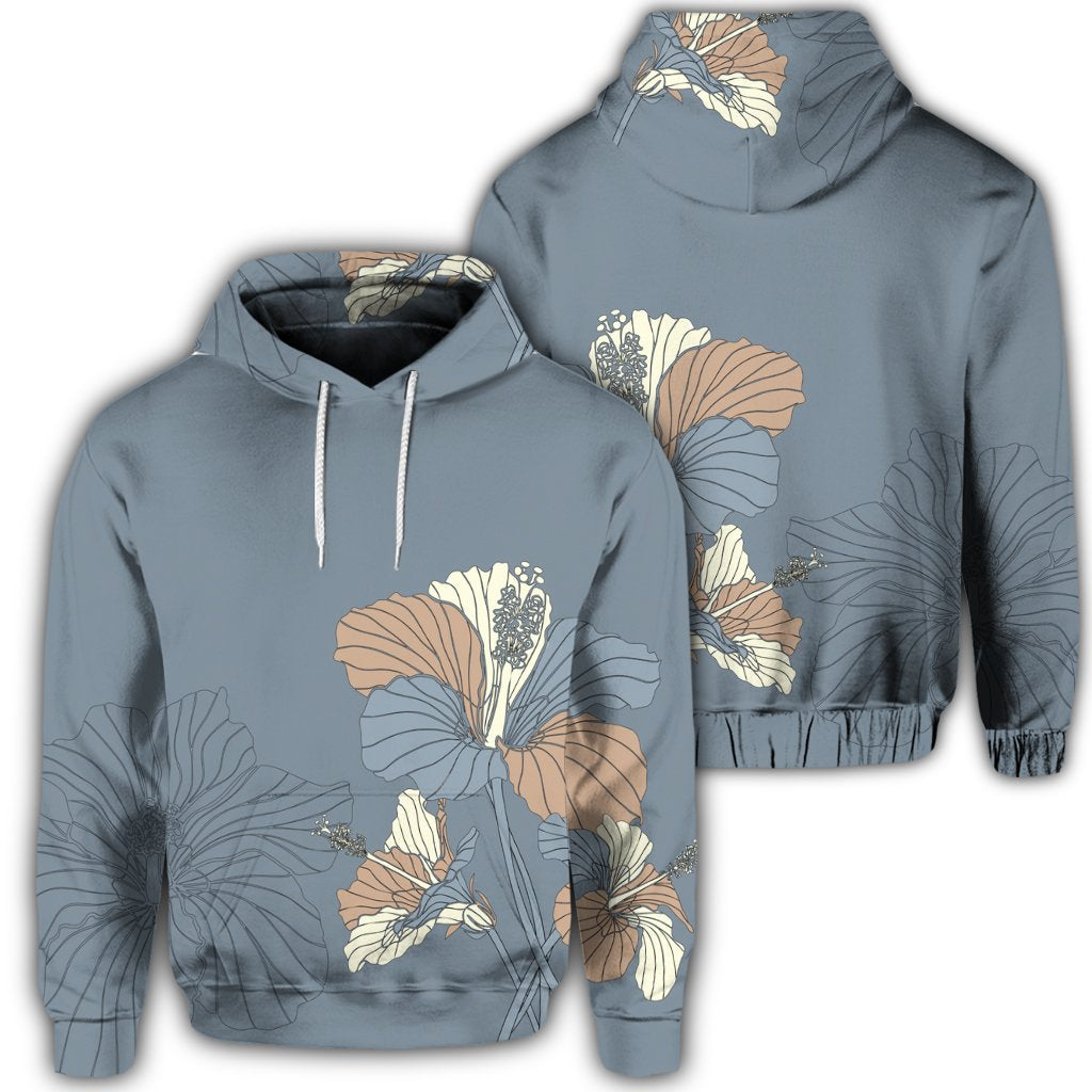 Hawaiian Hibiscus Polynesian Hoodie