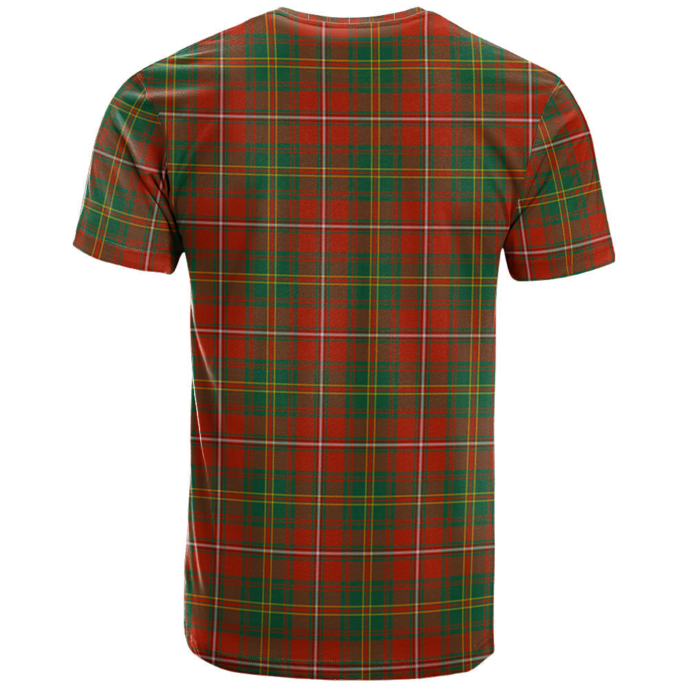 Printivon Hay Ancient Clan DNA In Me Tartan Crest T Shirt