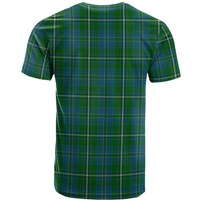 Printivon Hay Hunting Clan DNA In Me Tartan Crest T Shirt