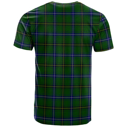 Printivon Henderson Modern Clan DNA In Me Tartan Crest T Shirt