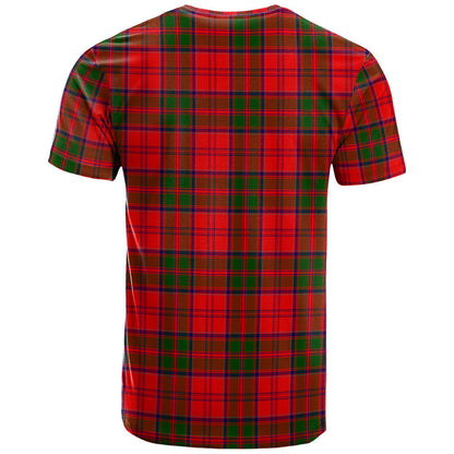 Printivon Heron Clan DNA In Me Tartan Crest T Shirt