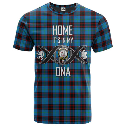 Printivon Home Ancient Clan DNA In Me Tartan Crest T Shirt