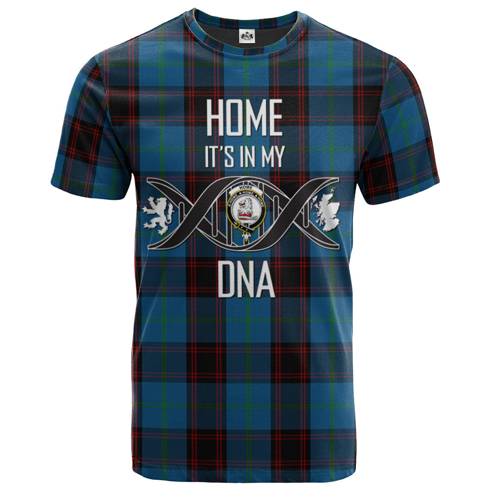 Printivon Home Clans Originaux Clan DNA In Me Tartan Crest T Shirt