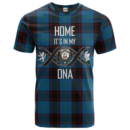 Printivon Home Clans Originaux Clan DNA In Me Tartan Crest T Shirt