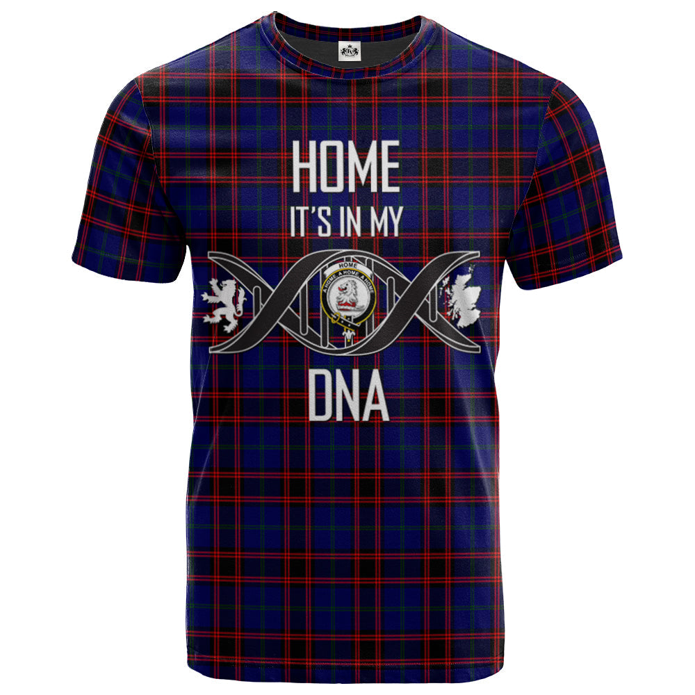Printivon Home Modern Clan DNA In Me Tartan Crest T Shirt