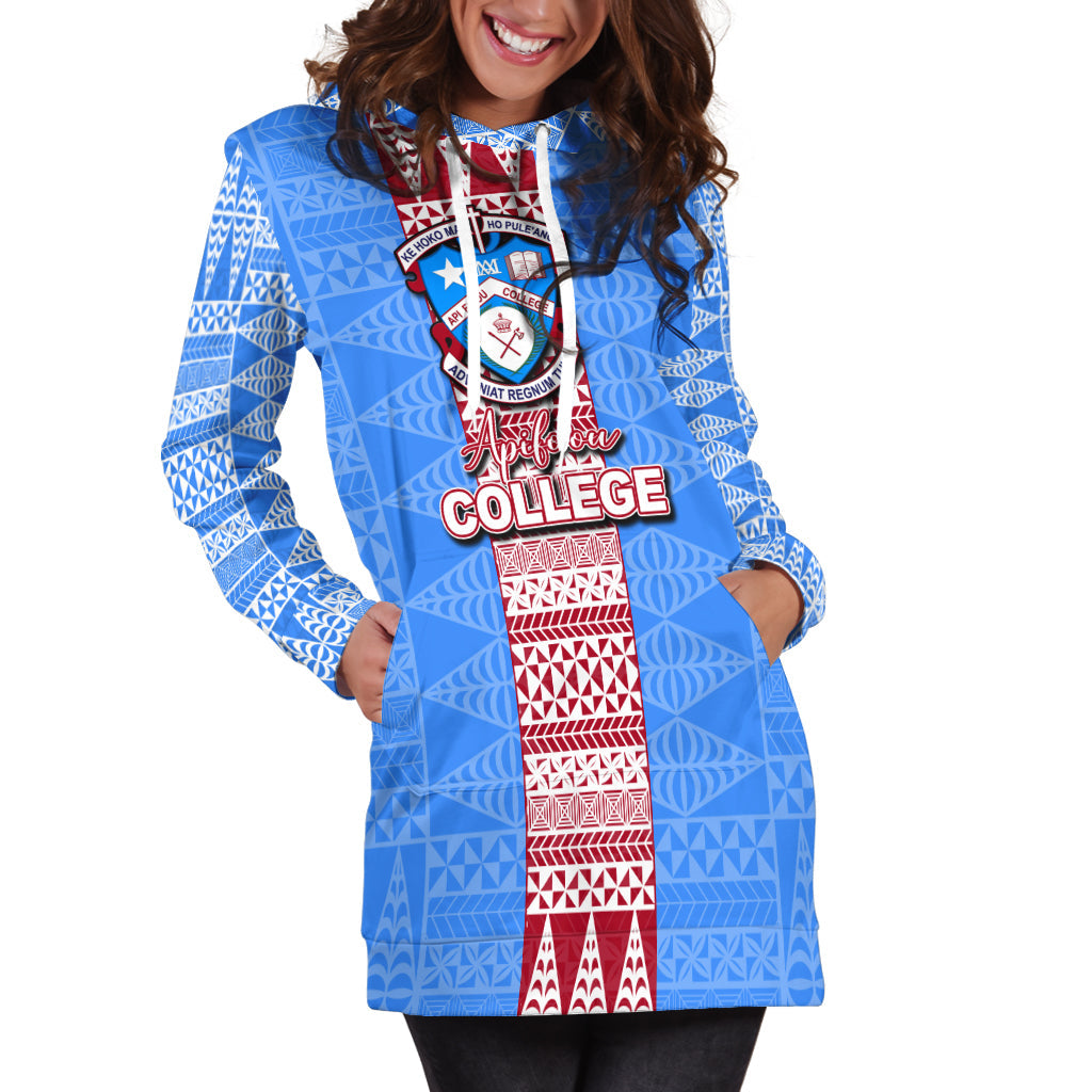 Tonga Apifoou College Hoodie Dress Tonga Simple Style