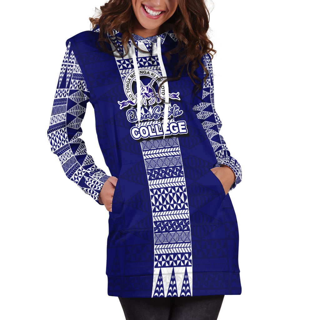 Queen Salote College Hoodie Dress Tonga Simple Style