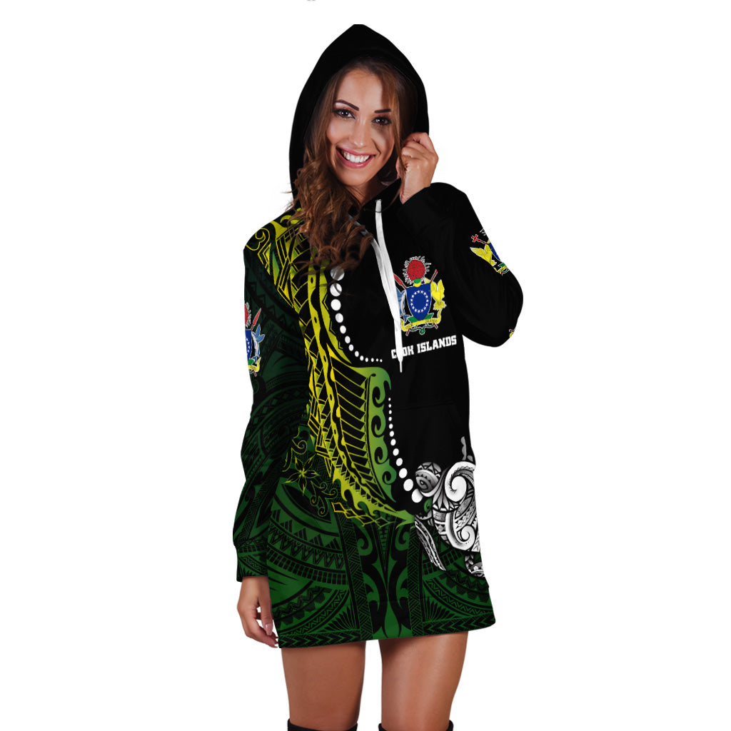 Cook Islands Hoodie Dress Simple Style