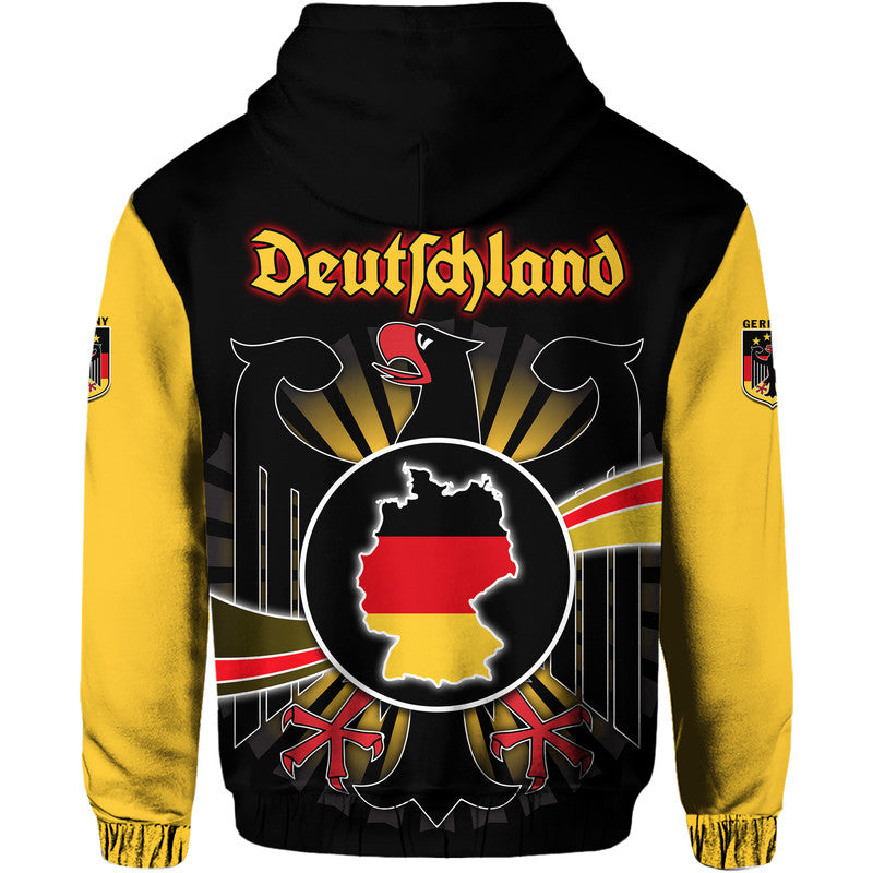 Germany Football Black Eagle Jersey Deutschland Champion Hoodie