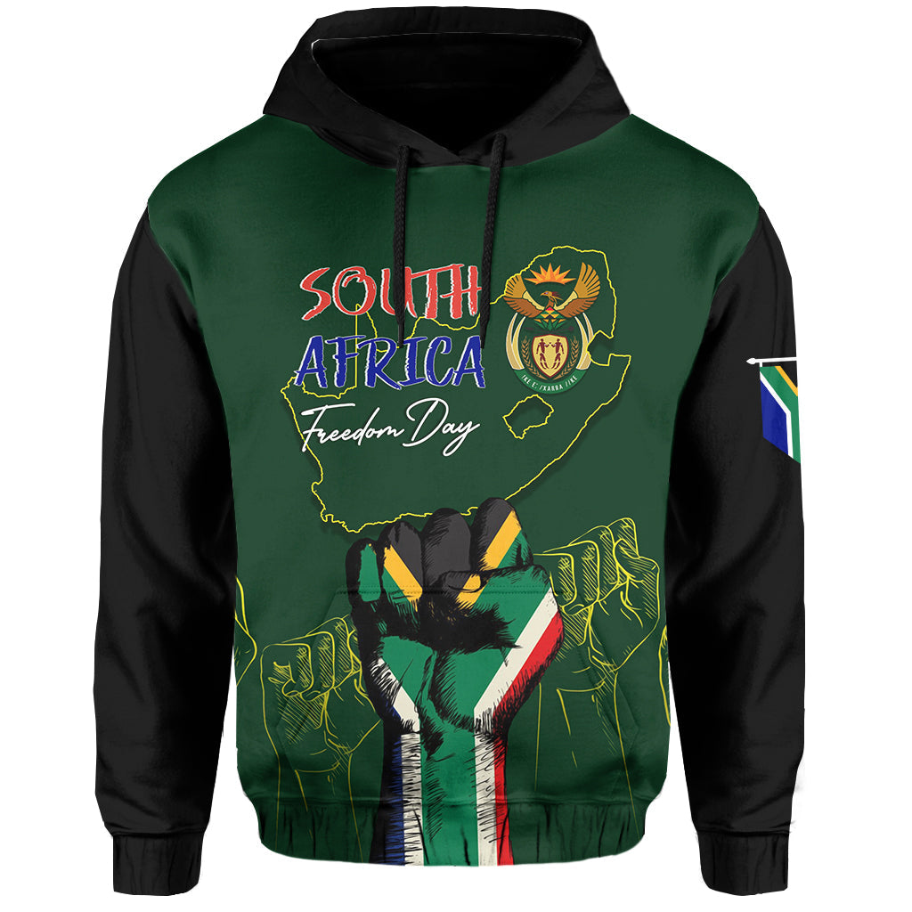 South Africa Freedom Day Hoodie Fist Up Style