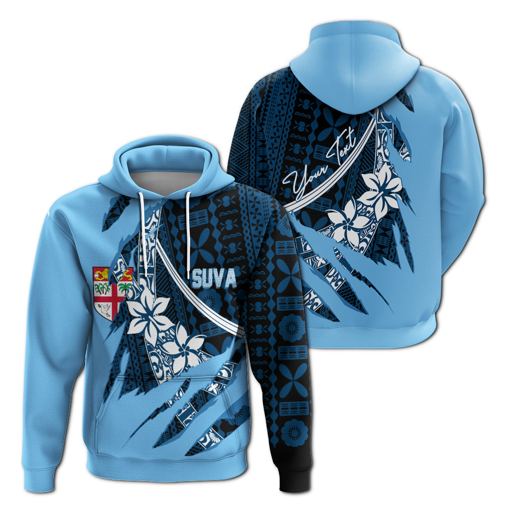 Fiji Suva Masi Pattern Hoodie Claw Style