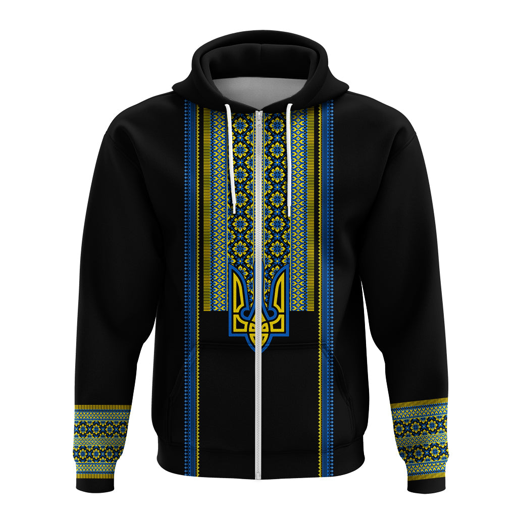Ukraine Folk Patterns Hoodie Unity Day