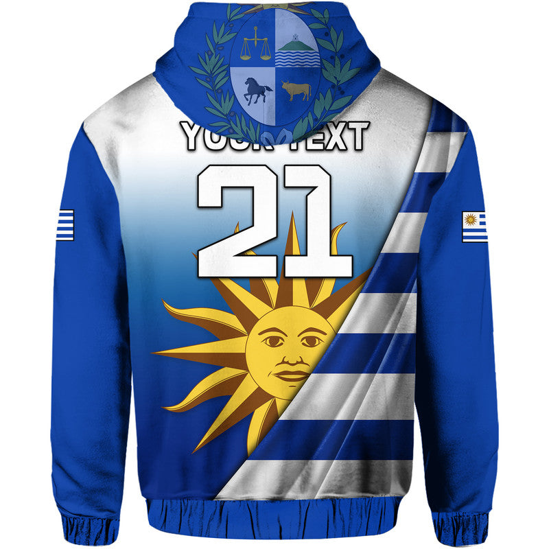 Custom Uruguay Football La Celeste World Cup Hoodie
