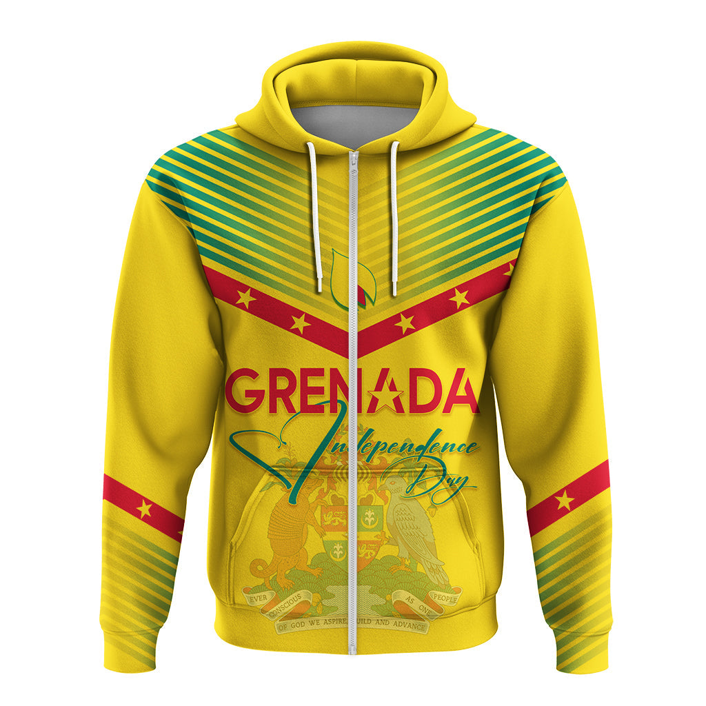 Grenada Independence Day Hoodie Geometric Style Ver 02