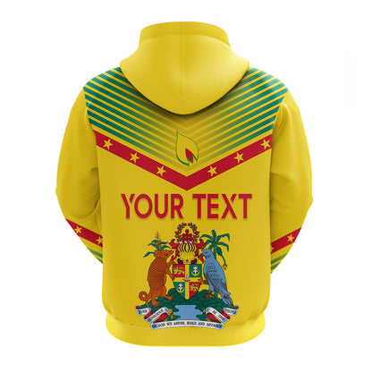Grenada Independence Day Hoodie Geometric Style Ver 02