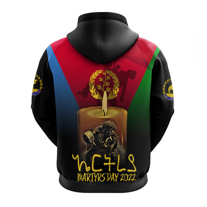 Custom Eritrea Martyrs Day Hoodie Eternal Glory