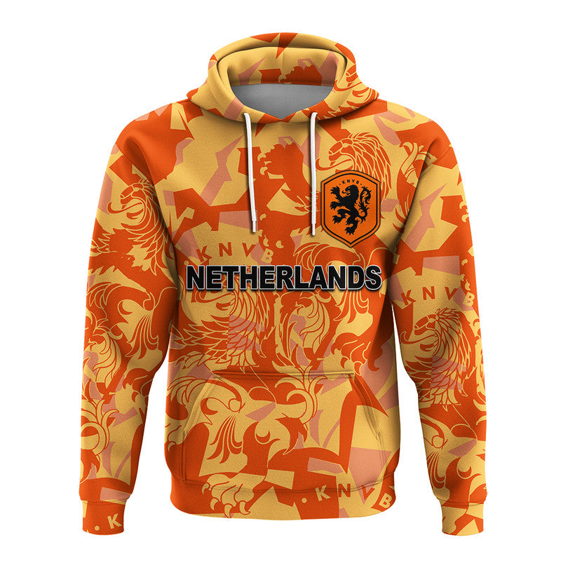 Custom Netherlands Soccer Hoodie World Cup Champions