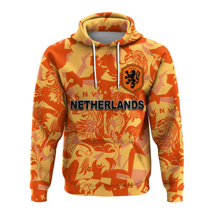 Custom Netherlands Soccer Hoodie World Cup Champions