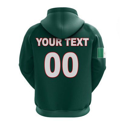 Custom Baseball 2023 Mexico Hoodie Green Style
