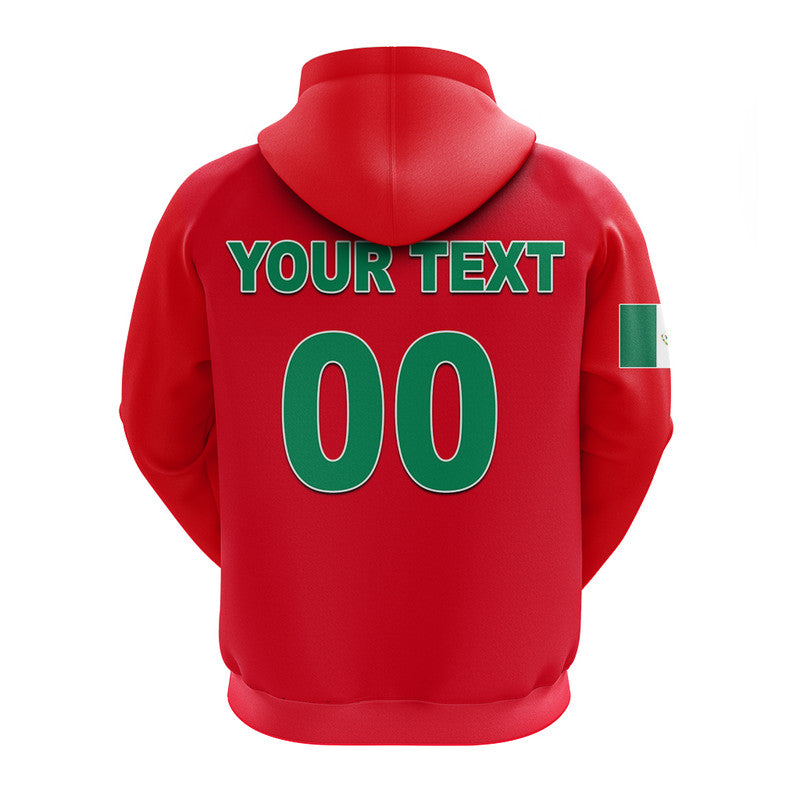 Custom Baseball 2023 Mexico Hoodie Red Style