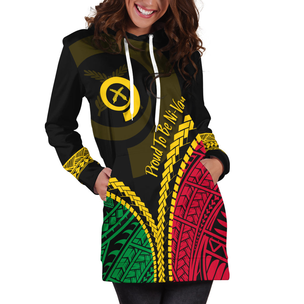 Vanuatu Hoodie Dress Proud Ni Van Special Version