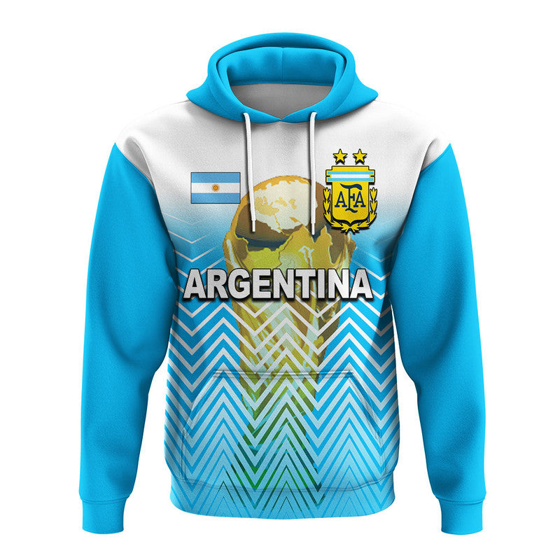 Custom Argentina Football 2022 Hoodie Sport Style