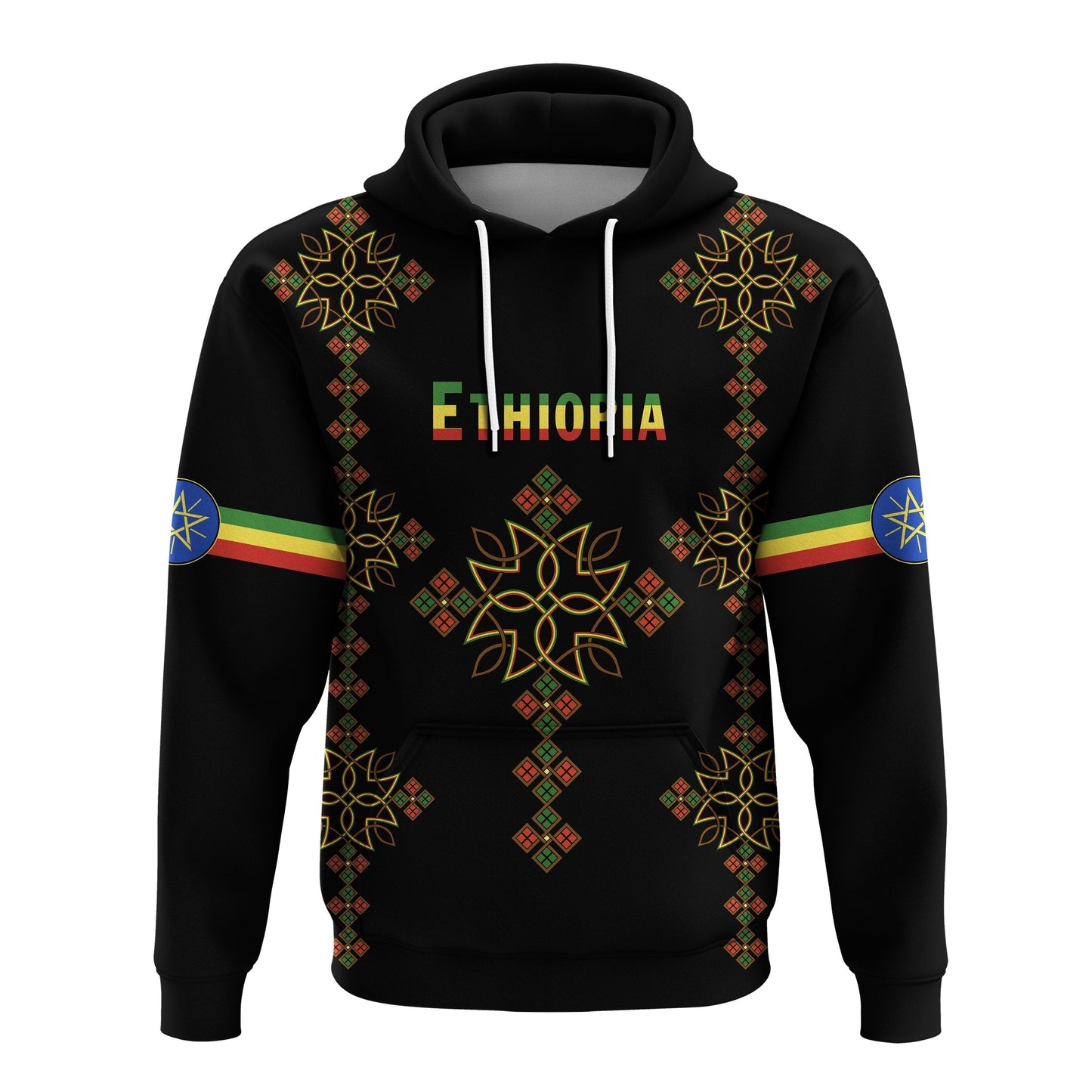Ethiopia Hoodie Version Map
