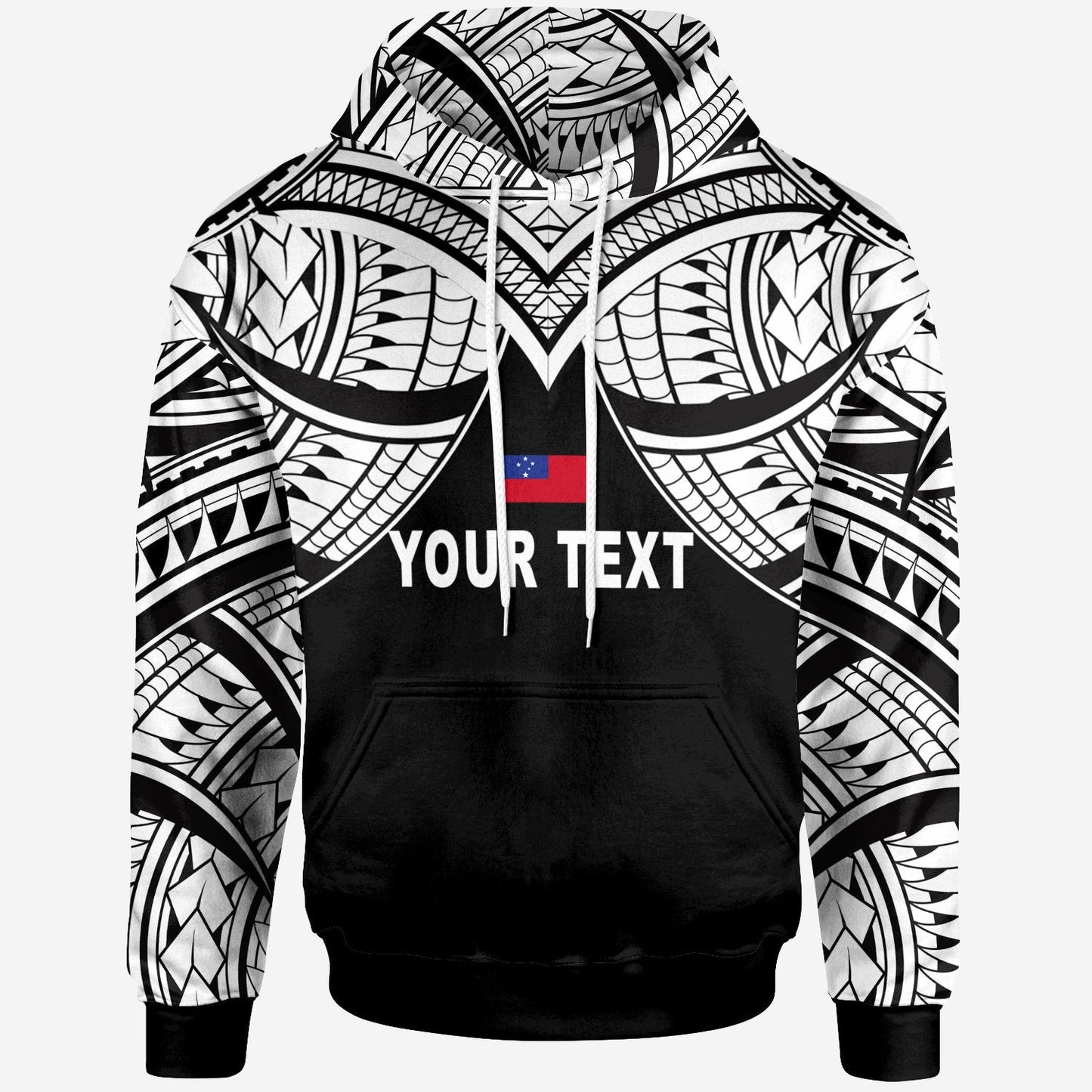 Custom Text Samoa Custom Personalised Hoodie Have No Fear The Samoan Is Here