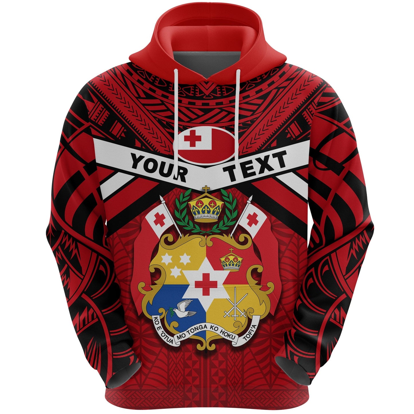 ( Personalised) Tonga Rugby Hoodie Mate Ma'a Tonga