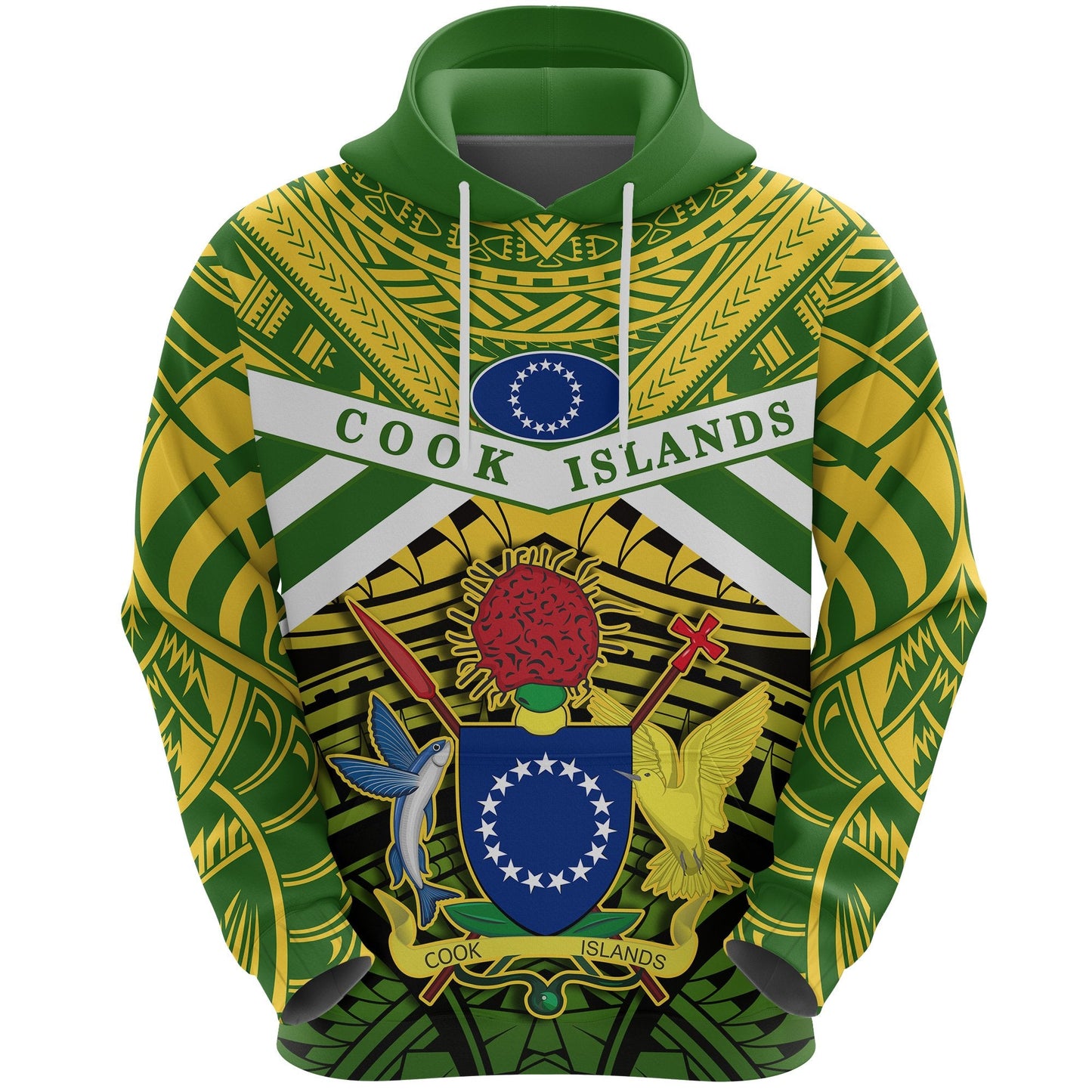 Cook Islands Rugby Hoodie Spirit