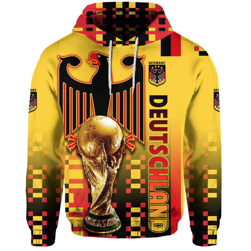 Custom Germany Deutschland Champion Qatar 2022 Hoodie