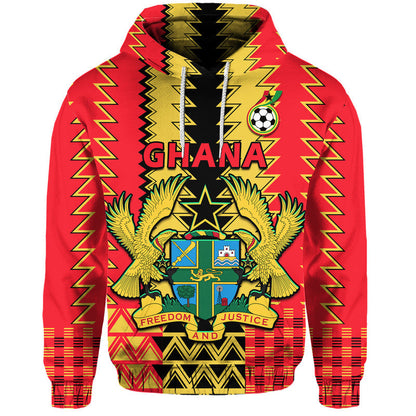 Custom Ghana Football Sport Style Hoodie