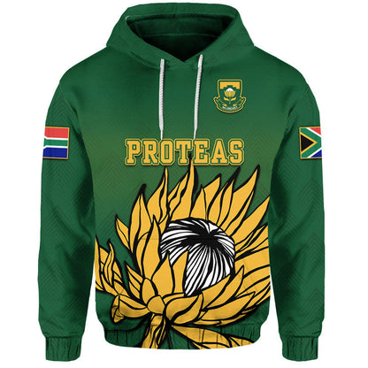 South Africa National Cricket Team Hoodie Proteas Sport Green Style