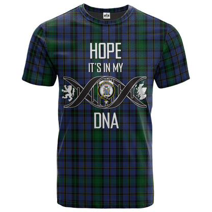 Printivon Hope (Vere Weir) 03 Clan DNA In Me Tartan Crest T Shirt