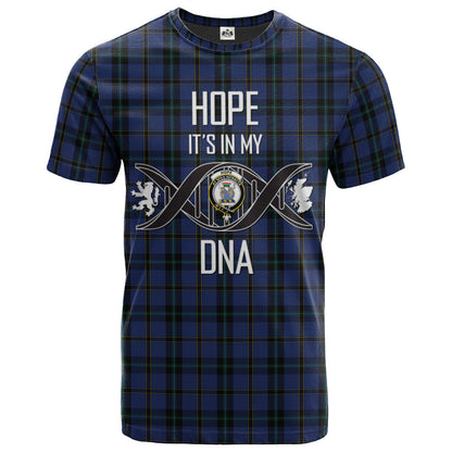 Printivon Hope (Vere Weir) 04 Clan DNA In Me Tartan Crest T Shirt