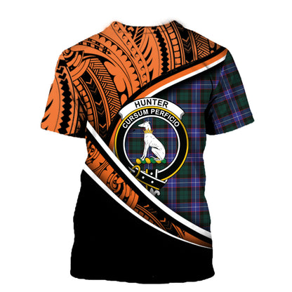 Printivon Hunter Modern T Shirt Pattern Polynesian