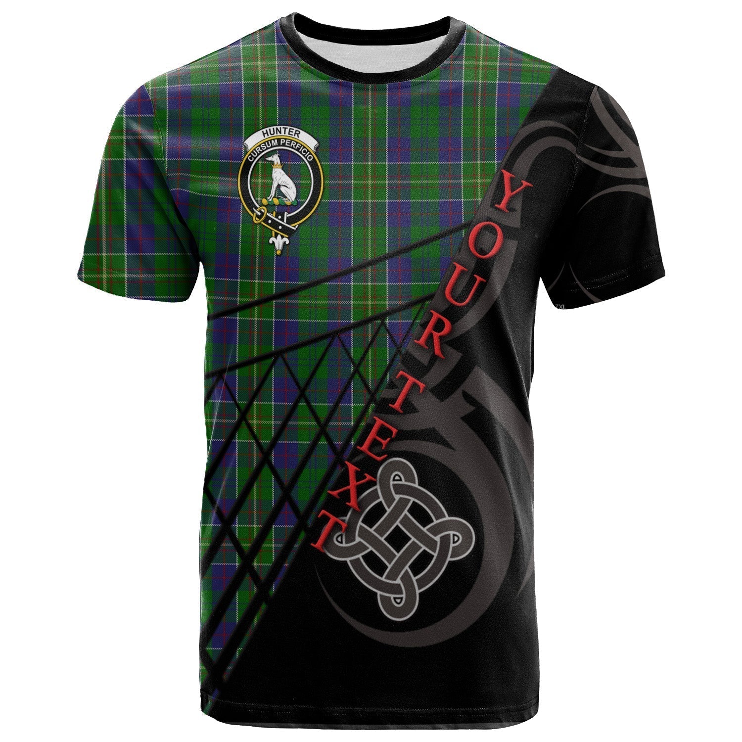 Printivon Hunter of Hunterston T Shirt Pattern Celtic 