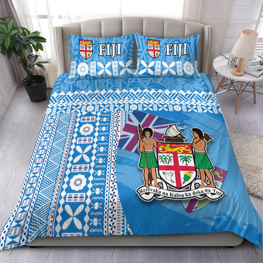 Fiji Dreamy Bedding Set Tapa Pattern