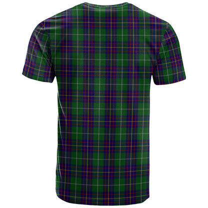 Printivon Inglis Clan DNA In Me Tartan Crest T Shirt