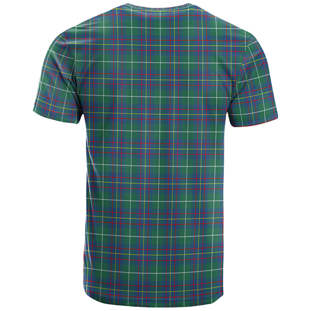 Printivon Inglis Ancient Clan DNA In Me Tartan Crest T Shirt