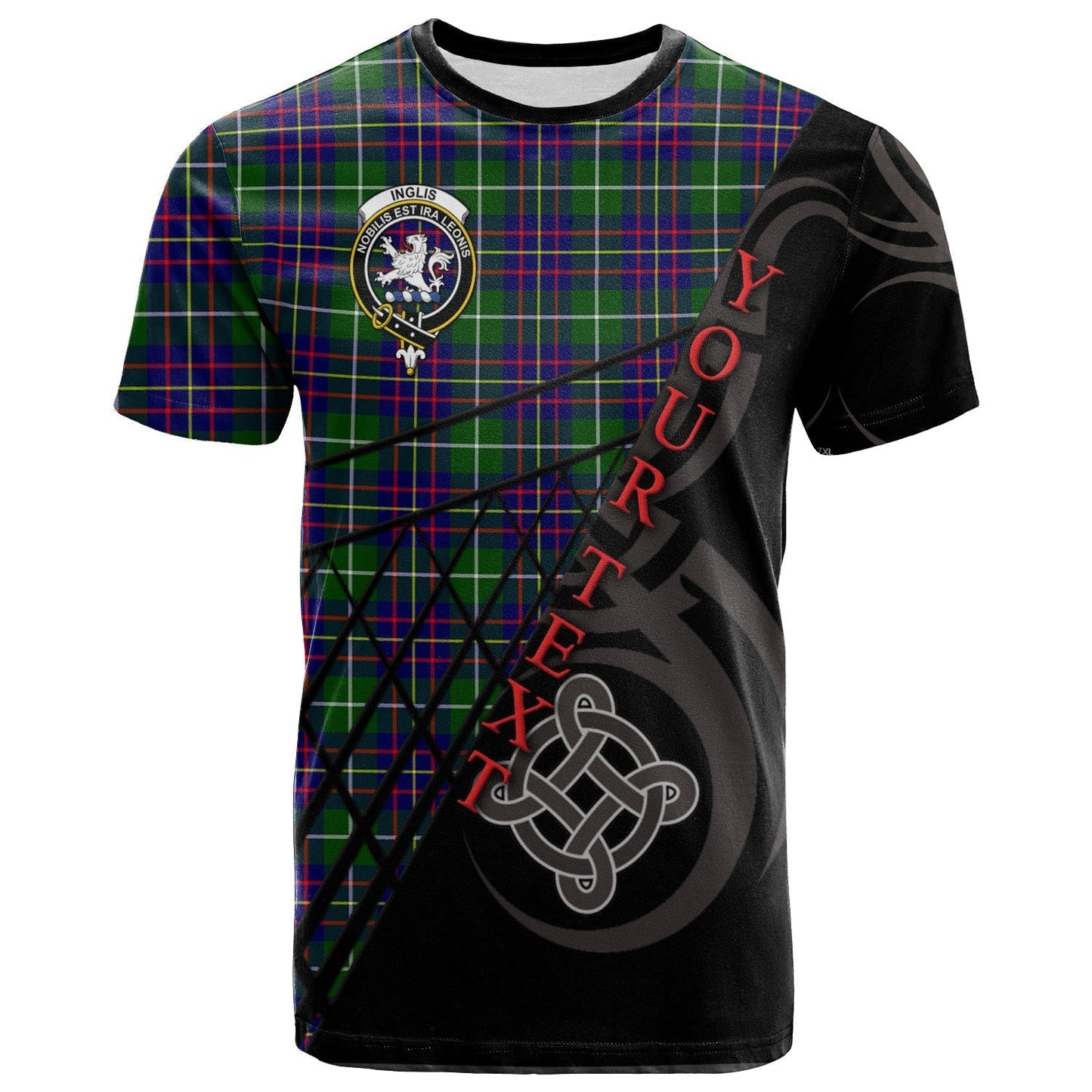 Printivon Inglis Modern T Shirt Pattern Celtic 