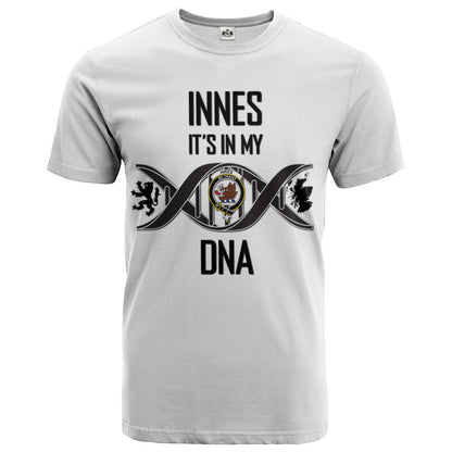 Printivon Innes Clan DNA In Me Crest T Shirt