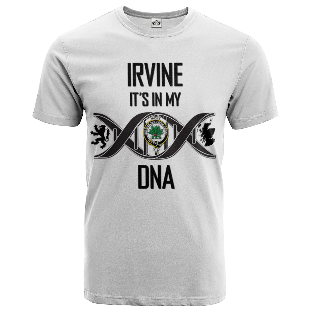 Printivon Irvine Clan DNA In Me Crest T Shirt