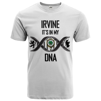 Printivon Irvine Clan DNA In Me Crest T Shirt