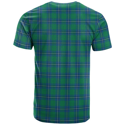 Printivon Irvine Ancient Clan DNA In Me Tartan Crest T Shirt