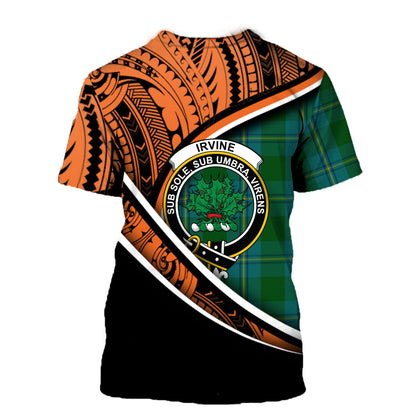 Printivon Irving of Bonshaw T Shirt Pattern Polynesian
